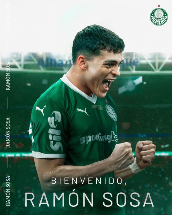 官方：帕尔梅拉斯签下25岁诺丁汉翼锋索萨 据悉转会费1400万美元