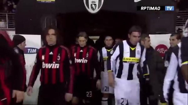 经典对决！08年意甲，阿毛里双响皮耶罗传射，尤文4-2战胜米兰